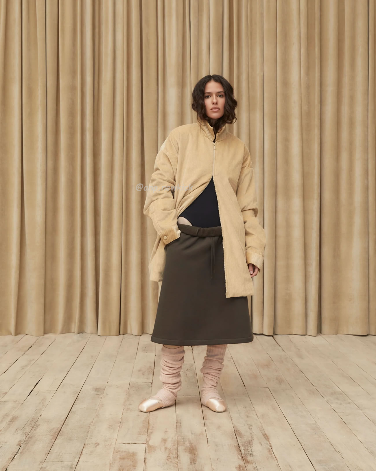 Fear Of God Essentials Corduroy Shirt Jacket Mid Length (9) - www.newkick.vip